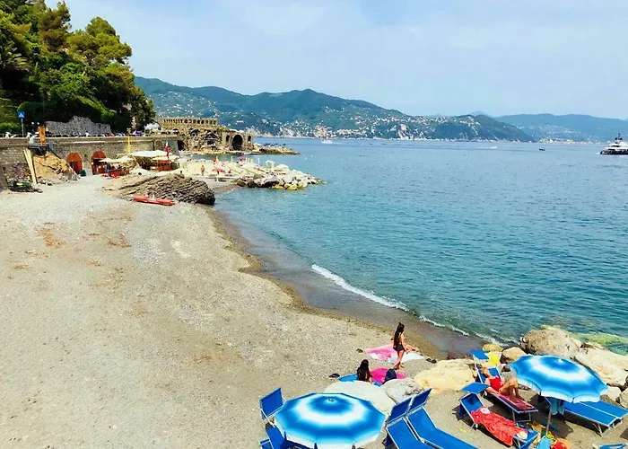 Portofino Seaview Apartment, 50 Meters From The Beach, Free Parking, Air Conditioning Appartamento Paraggi