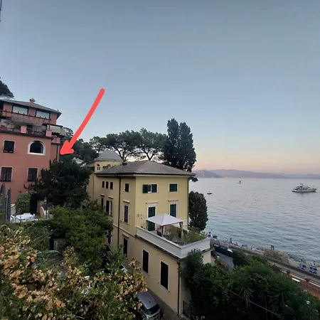 アパート Portofino Seaview Apartment, 50 Meters From The Beach, Free Parking, Air Conditioning