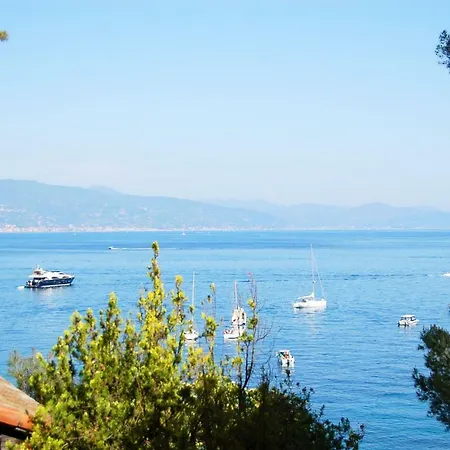 Portofino Seaview Apartment, 50 Meters From The Beach, Free Parking, Air Conditioning Apartment Paraggi