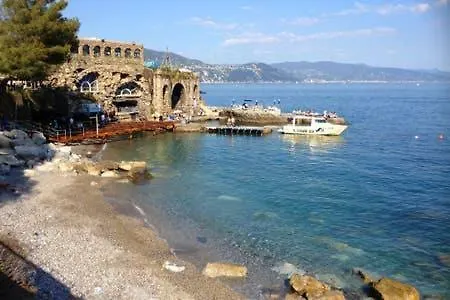 Portofino Seaview Apartment, 50 Meters From The Beach, Free Parking, Air Conditioning Paraggi