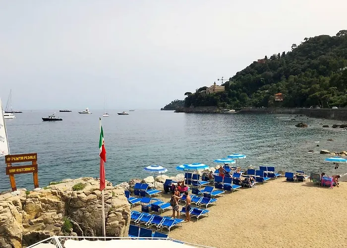 Lejlighed Portofino Seaview Apartment, 50 Meters From The Beach, Free Parking, Air Conditioning Paraggi
